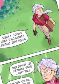 Mushroom Girl Hypno Comic