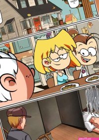 Porn comic The Lewd House. Lori Loud. Color