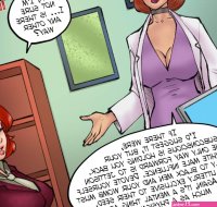 Story driven BBC porn comic book featuring a really hot redhead