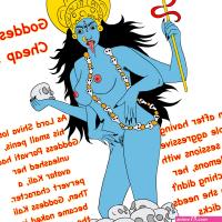 Hindu Goddess Kali Gangbang with Demons
