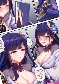 The Inexperienced Raiden Shogun comic porn