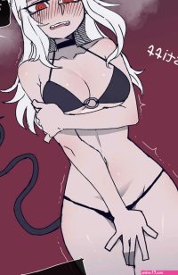 Porn comic Helltaker. Ratatatat74 Sex comic gorgeous blondes decided