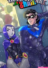 Porn comic Teen Titans. Last Christmas. Macergo. Sex comic and Raven decided