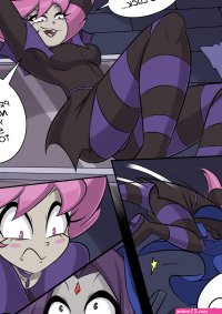 Post 3108373: comic DankoDeadZone DC DCAU Jinx Raven TeenTitans