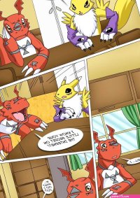 Renamons Big Secret porn comic