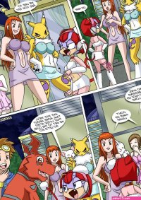 Rika And Renamons Blues Porn Comic