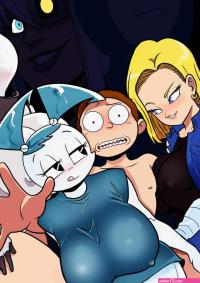 Porn comic Pleasure Trip. Chapter 5. Rick and Morty. Gansoman. Sex comic met hot babes