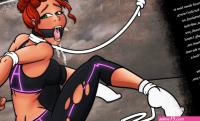 Rook-07 on X: Check out the lovely jogger I found. Look how tight her elbows are tied and of course shes wearing a ring gag which is a staple of a