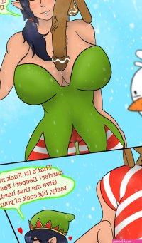 Post 4050987: Christmas comic Fortnite RizeChaosX Tinseltoes