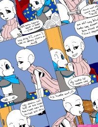 13thcatofthegate on X: Lessens with Blueberry and Sandra nsfw sex mature comic underswap genderswap blueroses sanscest monsterporn