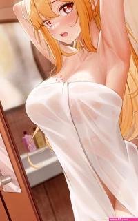 Rule 34 Yoimiya captivates in naked towel SakurafubukiP