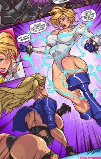 Porn comic Power Thunder. Another Worlds. Part 1. Sex comic and the Scarlet