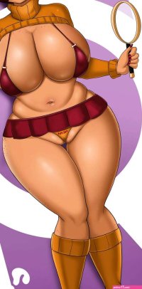 Porn comic Velma. ScoobyDoo. VN Simp. Sex comic busty brunette Velma