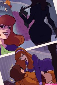 Porn comic Velma and Daphnes spooky night. Chapter 1. ScoobyDoo. Hornyx. Sex comic and Daphne went