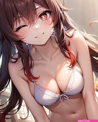 Nude anime girl on X: Hu Taos turn ! Tell me in messages or comments which animecartoonvideogames character should I do next ! HuTao GenshinImpact nude nsfw