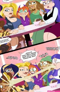 Porn comic DC Super Hero Girls. Tentacletime. Ameizing Lewds Sex comic super heroine babes