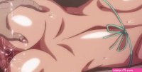 Anime girl smiles as that hard cock penetrates her wet cunt