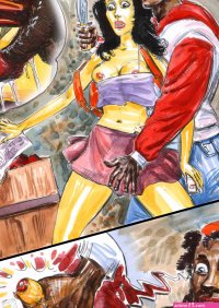 Enjoy the Interracial Shemale Porn Comics in Futa Comics