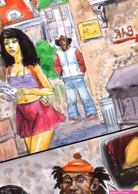 Enjoy the Interracial Shemale Porn Comics in Futa Comics