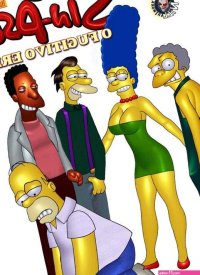 The Simpsons porn The family orgy