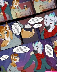 3 Dog Night Christmas Issue Page 01 by demicoeur -- Fur Affinity dot net