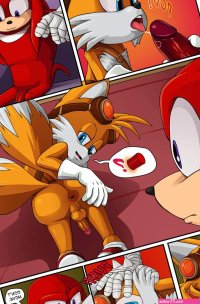 Post 1976320: comic KnucklestheEchidna Nearphotison SonicBoom SonictheHedgehogseries Tails