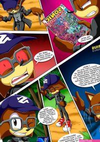 The Mayhem of the Kinky Virus Sonic the Hedgehog Palcomix