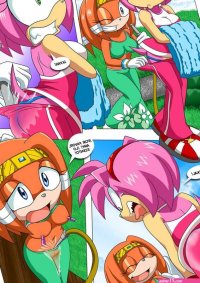 Sonic Comic xxx Follando Rapido con unas putitas