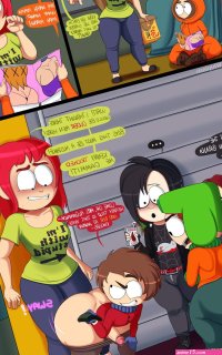 Post 3548046: BlackWhiplash CarolMcCormick ClydeDonovan comic GothKids KennyMcCormick KyleBroflovski MikeMakowski PeteThelman SouthPark