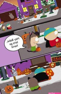 Porn comic South Park Happy Halloween. Questionable Sex comic hot brunette was