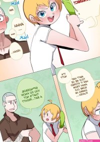 Spongebob x Squidward comic porn