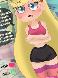 Star Butterfly Stripgame Porn Comic english 02