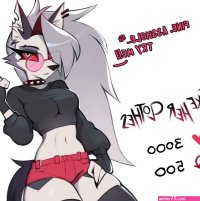 Loonas Stripgame Porn Comics by LoonaNudes helluva boss Rule 34 Comics