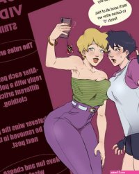 Erasa and Videls Strip Game Dragon Ball Z