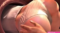 Cute 3d schoolgirl gets stuck in a park and pounded balls deep