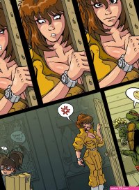Teenage Mutant Ninja Turtles: The Slut From Channel Porn comic Rule 34 comic Cartoon porn comic