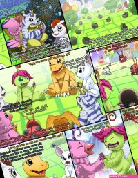 Relax! Hot Springs Adventure digimon adventure porn comic by kitsune youkai. Furry porn comics.