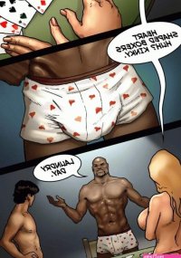 Porn comic The Poker Game Part 1