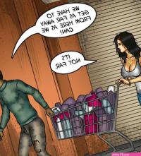 Porn comic Savita Bhabhi. The Last Woman On Earth. Chapter 151. Kirtu Sex comic Milf Brunette met