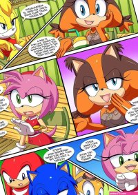 Porn comic Sexy Boom. Chapter 1. Sonic the Hedgehog. Palcomix. Sex comic and his friends
