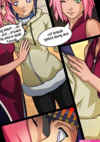 Porn comic Threesome With Hinata and Sakura. Comics Toons Sex comic guys hooked up