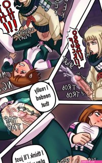 Toga x Ochako Porn Comic english 06
