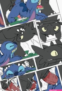 Stitch vs Toothless Sex Comic