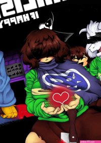 Undertale Nihilism IF HAPPY part 2 Whitewo1f comic porn