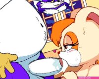 Big The Cat x Vanilla The Rabbit Porn Comic
