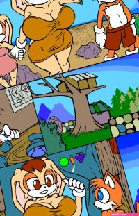 Post 2578931: comic CreamtheRabbit SonictheHedgehogseries Tails TERRENSLKS VanillatheRabbit