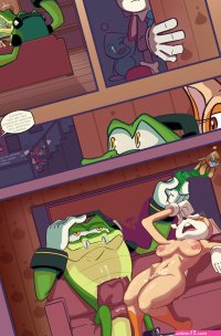 Vector and Vanilla Porn comic Rule 34 comic Cartoon porn comic