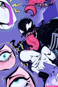 Venoms Kiss porn comic