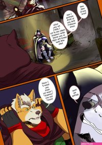 Fox x Wolf Gay porn comic Yaoi manga Rule 34 Gay