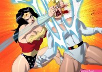 Galatea Vs Wonder Woman HD Hentai Porn Comic